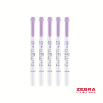 Zebra MILDLINER Double Ended Cool and Refined Highlighter Violet Box 10