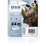 Epson C13T10064010/T1006 Ink cartridge multi pack C,M,Y 3x11,1ml Pack=3 for Epson Stylus BX 310/600/Office B 1100/Office B 40 w