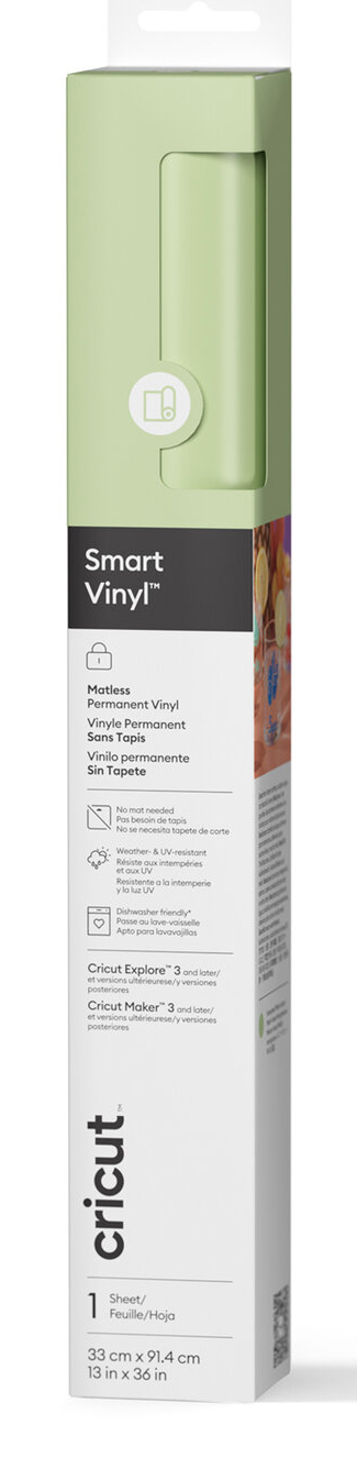 Cricut Smart Vinyl Permanent Light Green Matte
