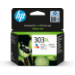 HP Cartouche d’encre trois couleurs 303XL grande capacité authentique