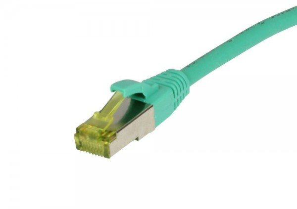EU Product - Patchkabel RJ45 CAT6A 500Mhz gruen S-STP S/FTP TPE/LSZH Ultraflex AWG26 - Cable - Network thumbnail