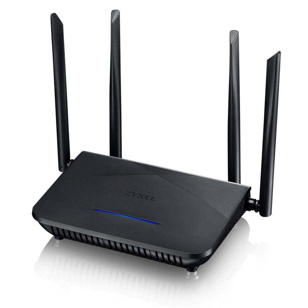 Zyxel NBG7510 wireless router Gigabit Ethernet Dual-band (2.4 GHz / 5 GHz) Black