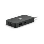 Microsoft 1E4-00001 laptop dock/port replicator USB 3.2 Gen 2 (3.1 Gen 2) Type-C Black