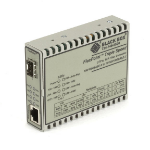 Black Box LMC1017A-SFP network media converter 1000 Mbit/s Grey