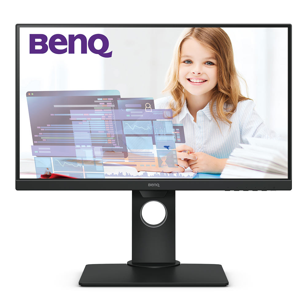 GW2480T, 23.8", 1920x1080, IPS, 16:9, 5 ms, RMS 2x 1 W, VGA, HDMI 1.4, DP 1.2, 428-528x540x230 mm