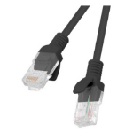 Lanberg PCU5-20CC-0200-BK networking cable Black 2 m Cat5e U/UTP (UTP)