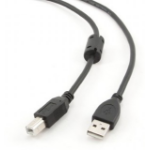 Gembird CCF-USB2-AMBM-15 USB cable 4.6 m USB 2.0 USB A USB B Black