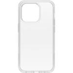 OtterBox Symmetry Clear Antimicrobial Series for Apple iPhone 14 Pro, transparent