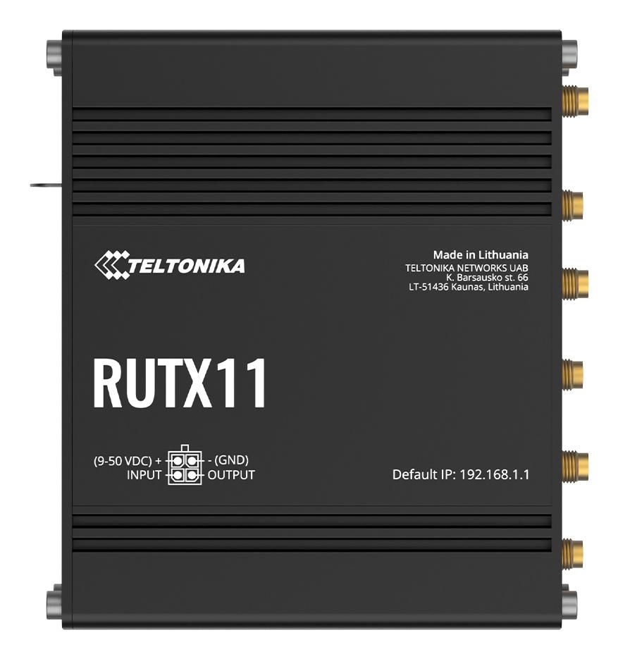 Teltonika Networks Rux11 (Eu) 4G Le C6 Rouer