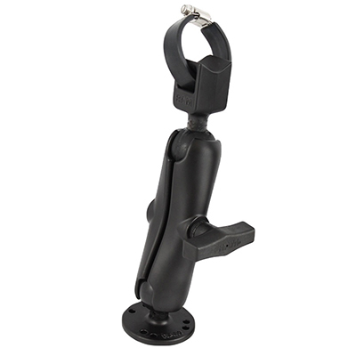 RAM Mounts Trolling Motor Stabilizer with Strap Hose Clamp