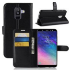 JLC Samsung J6 Plus Executive Wallet - Black