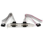 StarTech.com 2 IDC - 2 DB-9, F/M 2 x DB-9 2 x IDC Silver, White