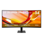 LG 34U601B-B computer monitor 86.4 cm (34") 3440 x 1440 pixels Dual WQHD LCD Black