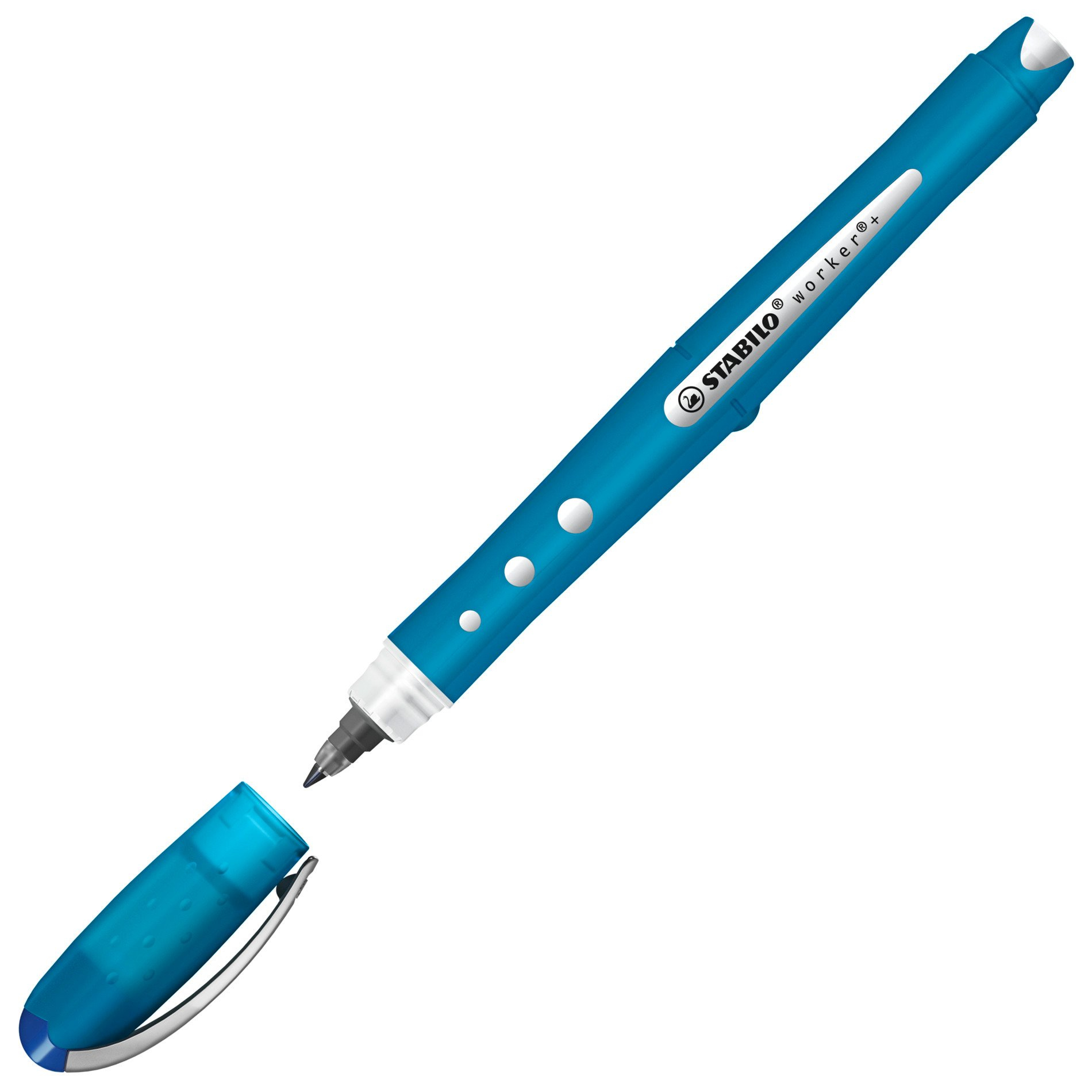 STABILO worker+ colorful Stick pen Blue 1 pc(s)