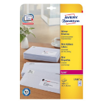 Avery L7636-25 self-adhesive label Rounded rectangle Permanent White 1200 pc(s)