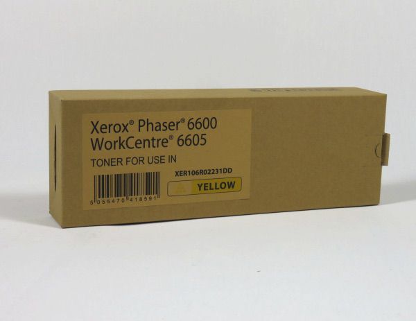 Image of Xerox 6600/6605 Toner Yellow HC Compatible 106R02231C