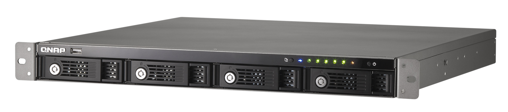 QNAP TS-410U Turbo NAS 0.5 GB 0 TB