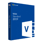 Microsoft Visio Standard 2019 Office suite Government (GOV) 1 license(s) Multilingual