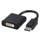 Microconnect DPDVID video kabel adapter 0,15 m DisplayPort DVI-D Zwart