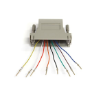StarTech.com GC258MF tussenstuk voor kabels DB-25 RJ-45 Grijs