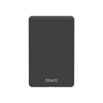 Savio AK-65 storage drive enclosure HDD/SSD enclosure Black 2.5"