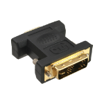 InLine DVI-A Adapter DVI 12+5 male to VGA 15HD female gold plated