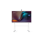 Yealink MeetingBoard 86"/MB86-A001 White - LED-backlit LCD display - 4K - for interactive communication - Teams/Zoom/BYOD - smart whiteboard