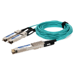 AddOn Networks 470-ACUE-AO InfiniBand/fibre optic cable 5 m QSFP28-DD 2x QSFP28 AOC Aqua colour