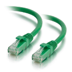 C2G 0.5m Cat5e Booted Unshielded (UTP) Network Patch Cable - Green