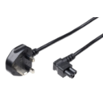 Microconnect PE090818A power cable Black 1.8 m Power plug type G C5 coupler