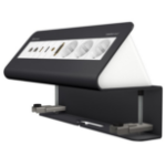 Kindermann CablePort desk² Grey Metal
