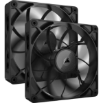 Corsair iCUE LINK RX140 MAX Computer behuizing Ventilator 14 cm Zwart 2 stuk(s)