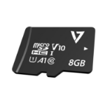 V7 8GB Class 10 Micro SDHC Card + Adapter