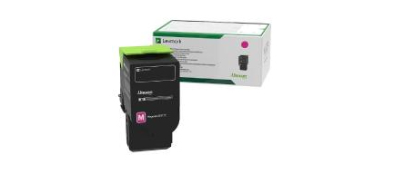 Image of Lexmark 78C20M0 Toner-kit magenta return program, 1.4K pages for...