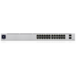 Ubiquiti UniFi 24-Port PoE Managed L2/L3 Gigabit Ethernet (10/100/1000) Power over Ethernet (PoE) 1U Zilver