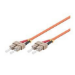 Microconnect FIB222001-2 InfiniBand/fibre optic cable 1 m SC Orange