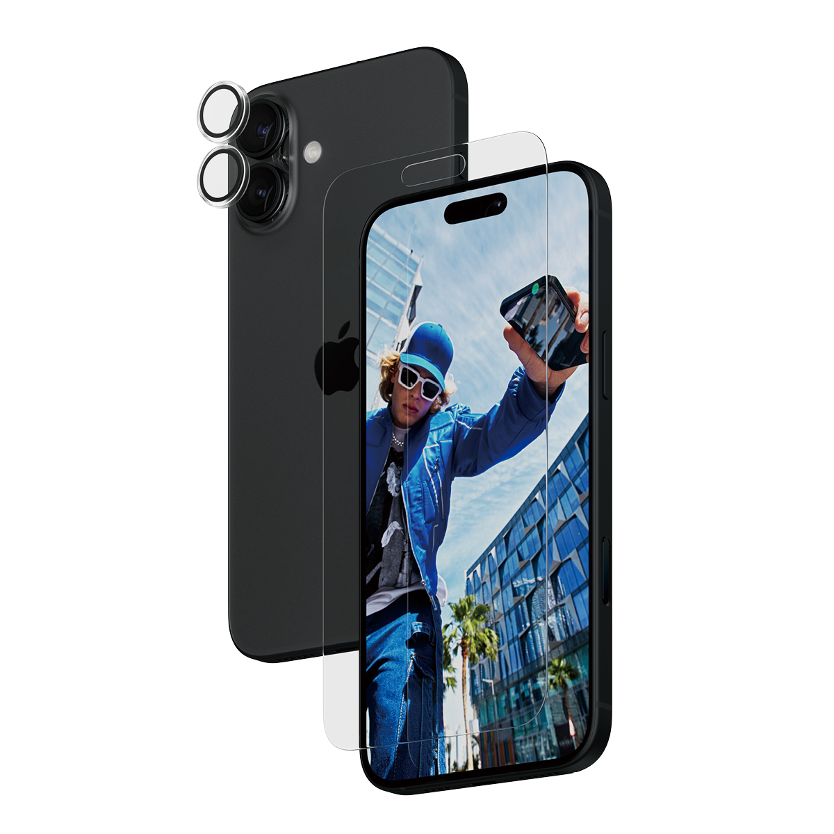 PanzerGlass Â® 2-in-1 Bundle iPhone 16 Plus