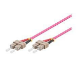 Microconnect FIB222001-4 InfiniBand/fibre optic cable 1 m SC Violet