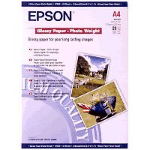 Epson A4 Glossy Paper - Photo Weight photo paper Gloss