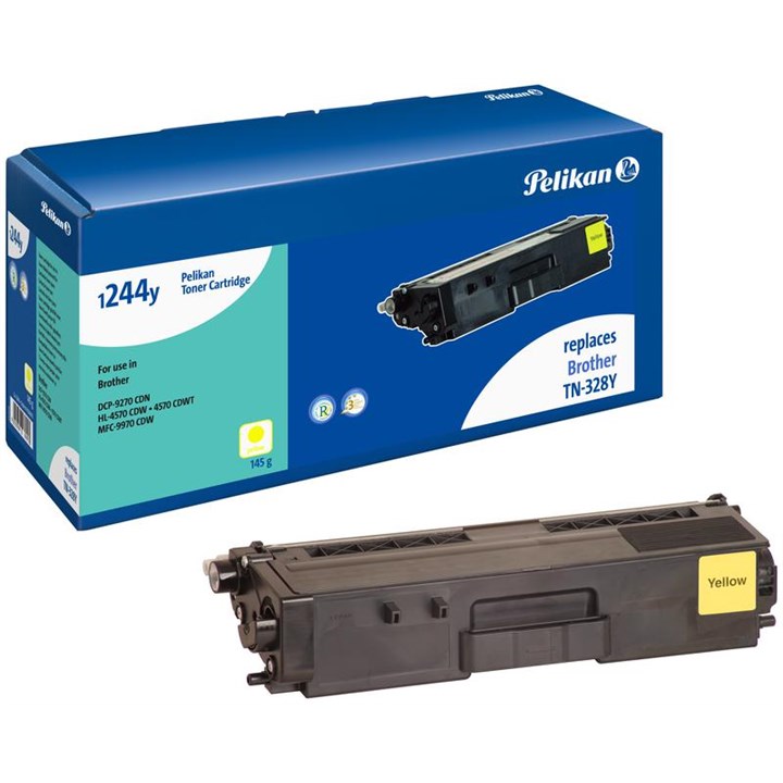 Image of Pelikan Laser Toner For Brother TN-328Y Yellow