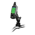 RAM Mounts Handlebar U-Bolt Mount for Garmin Astro 220, GPS 60, GPSMAP + More