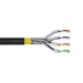 Digitus CAT 7A S/FTP data cable - outdoor installation cable, 100 m ring, simplex, PE