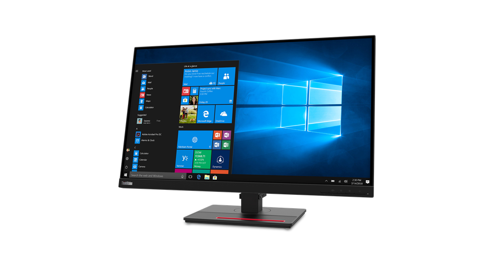 Image of Lenovo ThinkVision T27h-2L LED display 68.6 cm (27") 2560 x 1440...