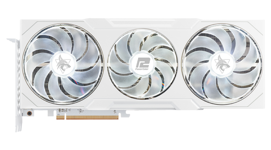 Image of PowerColor Hellhound RX 7900 XTX 24G-L/OC/WHITE AMD Radeon RX 7900...