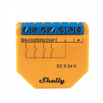 Shelly Plus i4 DC electrical relay Orange