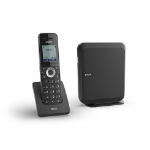 Snom M215 SC IP phone Black 6 lines LCD