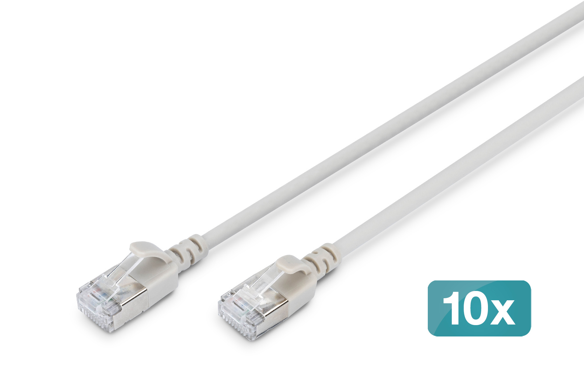 Digitus CAT 6A F-FTP Slim Patch cord, Cu, LSZH