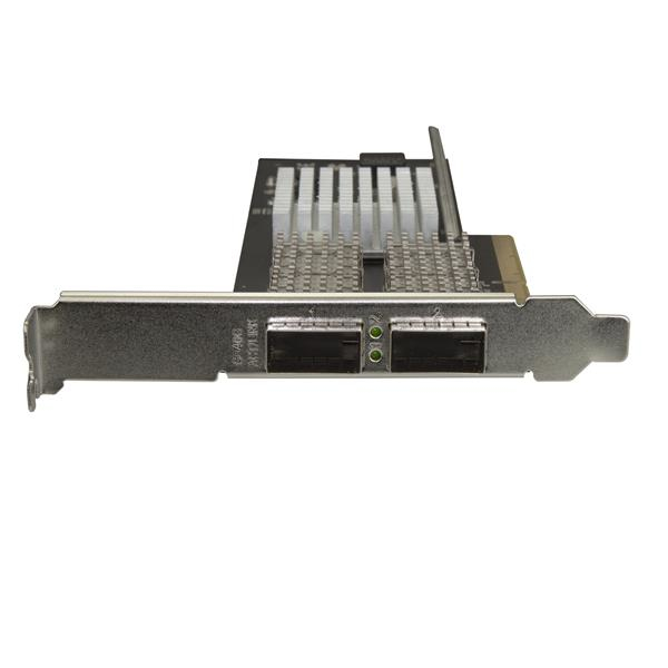 StarTech.com Dual Port 40G QSFP+ Network Card - Intel XL710 Open QSFP+ Converged Adapter - PCIe 40 Gigabit Ethernet Server NIC - 40GbE Fiber Optic LAN Card - Dell PowerEdge HPE ProLiant