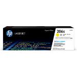 HP 206X High Yield Yellow Original LaserJet Toner Cartridge