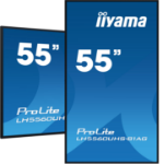 iiyama 55" 4K UHD professional digital signage display with advanced control and connectivity options